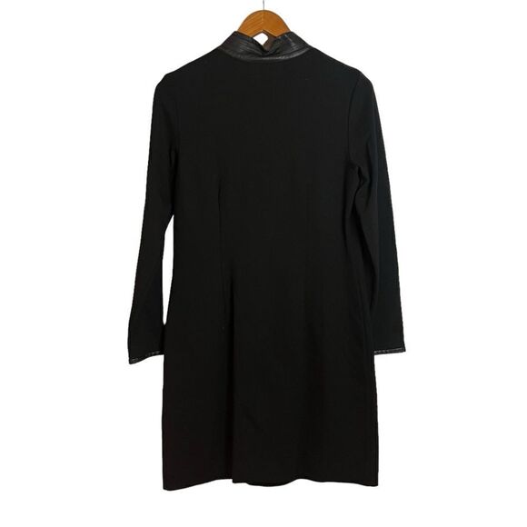 Sail to sable black long sleeve 1/4 zip dress - Picture 5 of 7